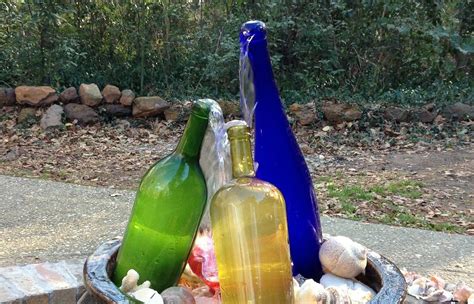 Wine Bottle Waterfall Fountain Building And How To Make It Stone