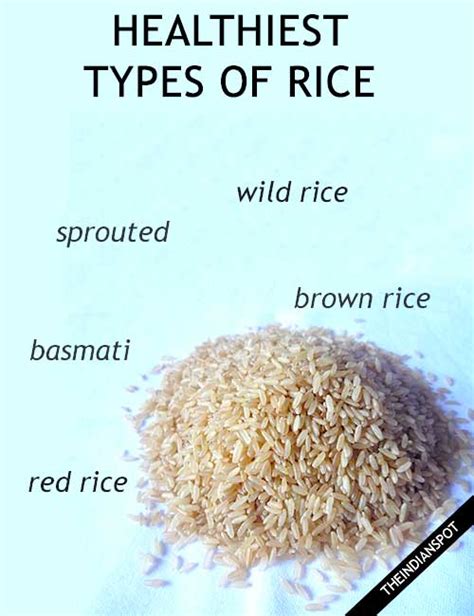 Healthiest Types Of Rice And Their Benefits The Indian Spot