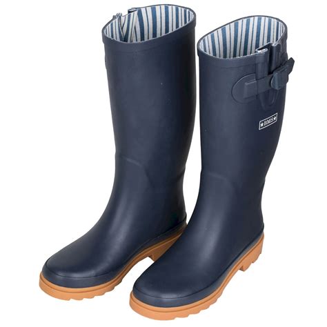 Women's rubber boots for Schmuddelwedder in dark blue