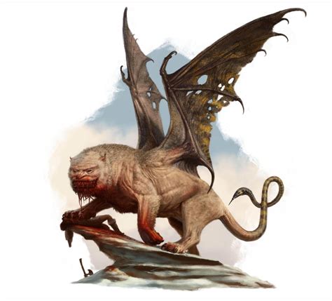 Manticore Concept By RussellMarks On DeviantArt Fantasy Creatures