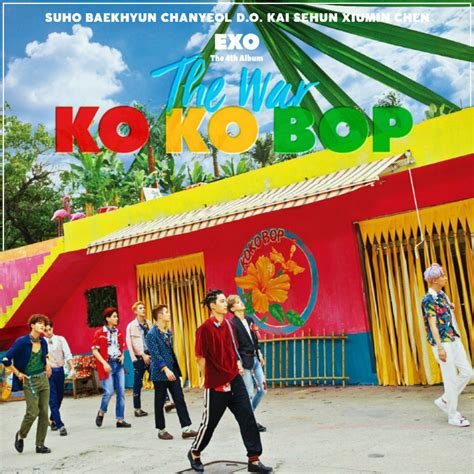 Exo Ko Ko Bop The War Album Cover By Lealbum On Deviantart Exo