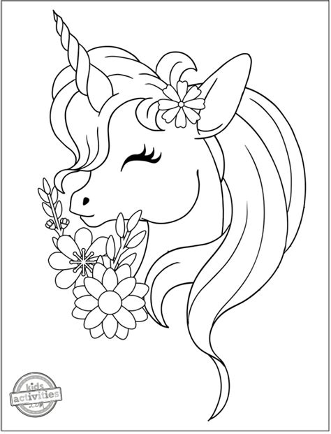 Magical Unicorn Coloring Pages for Kids - Free to Download