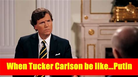 Strange Body Language Revealed In Tucker Carlsons Interview With Putin