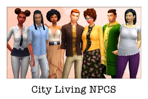 City Living Npcs Strenee Sims