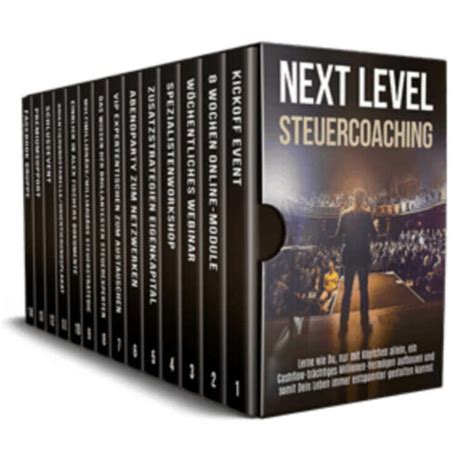 Next Level Steuercoaching Von Alex Fischer