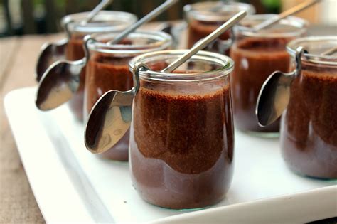 Vasitos De Chocolate Un Postre Para Los Muy Golosos