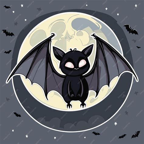 Premium Vector | Spooky bat