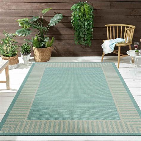 VIMODA Tapis d intérieur et d extérieur pour terrasses et balcons