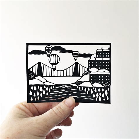 Papercut Bristol Bristol Illustration Bristol Papercut Suspension ...