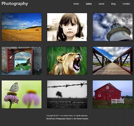 Wordpress Photography Template - Photography - CmsMind