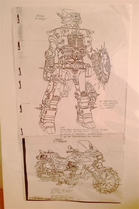 Transformers The Movie Annotated Concept Art - Transformers News - TFW2005