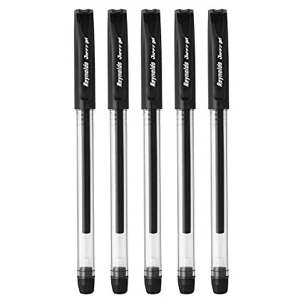 Black Ink Gel Pen (1pkt-5 pcs) - Schoolmate