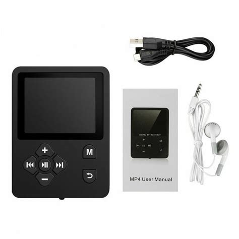 Tureclos Mini Music Player With 18 Inch Tft Screen Portable Button