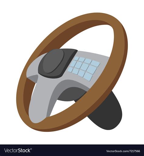 Steering Wheel Side View Clipart