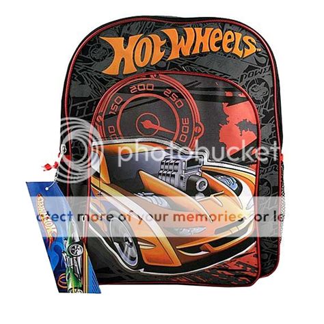 HOT WHEELS 16 LARGE SCHOOL BACKPACK
