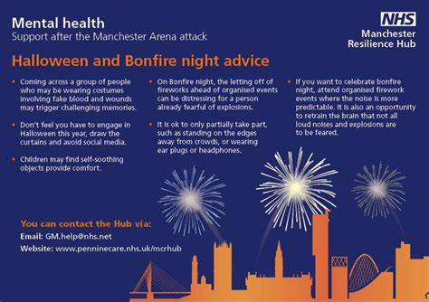 Pennine Care NHS FT On Twitter Halloween And Bonfire Night Can