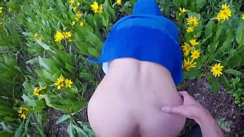 Outdoor Anal Sex With A Hot Slut Real Cumload On Her Ass Xnxx