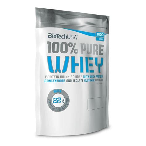 Biotech Usa 100 Pure Whey 1000g Fitnesskaufhaus