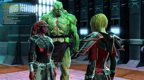 Swtor Female Twi Lek Sith Inquisitor Getting Personal Starship