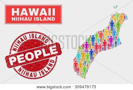 Demographic Niihau Vector & Photo (Free Trial) | Bigstock