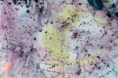 Abstraction Fragment Hot Batik Background Texture Handmade On Silk Stock Image Image Of