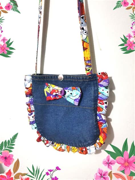 Este Bolso Lo Hicimos Con Un Solo Bolsillo De Pantal N Jean Bolso