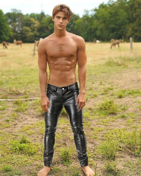 Super Skinny Jeans Men Skinny Leather Pants Mens Leather Pants Biker