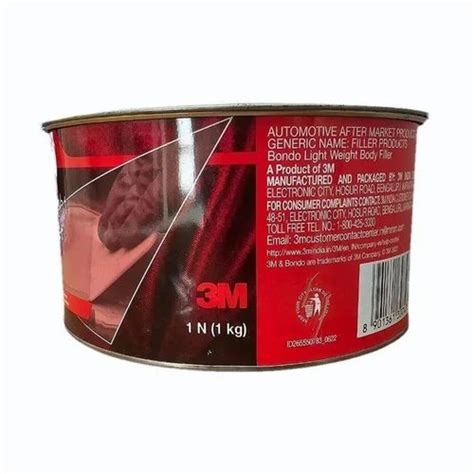 3M Bondo Light Weight Body Filler 1 Kg Can At Rs 225 Piece In Ambala