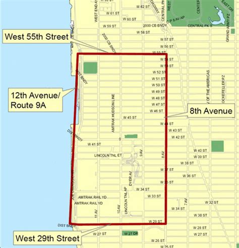 Map Of Hells Kitchen - Squaw Valley Trail Map