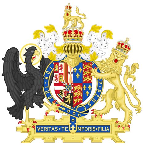 Coat Of Arms Of England Used By Mary I Mary I Of England