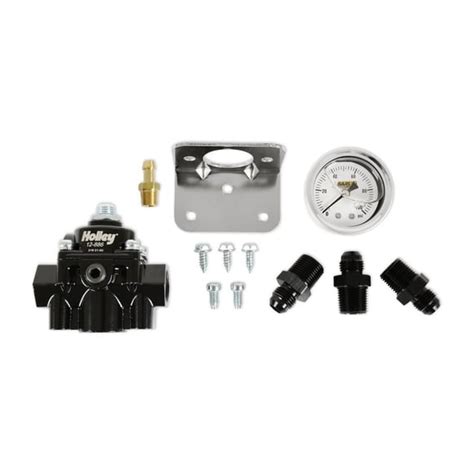 Holley Efi 12 886kit Holley Die Cast Efi Bypass Fuel Pressure Regulator Kit