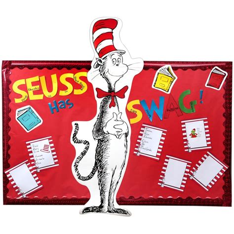 Bulletin Board Decorations Dr Seuss™ Giant Cat In The Hat™ Bulletin