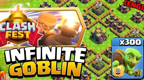 Infinite Goblin Challenge 3 Stars Made EASY In Clash Of Clans YouTube