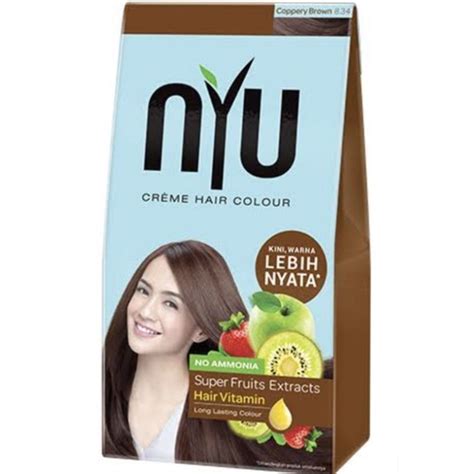 Jual Nyu Creme Hair Colour Box Pewarna Rambut Semir Rambut