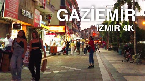 4k Izmir Gazİemİr Walking Tour 1 September 2021 🇹🇷 Turkey Youtube