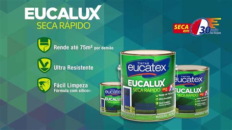 Eucalux Esmalte Sintetico Seca Rápido YouTube