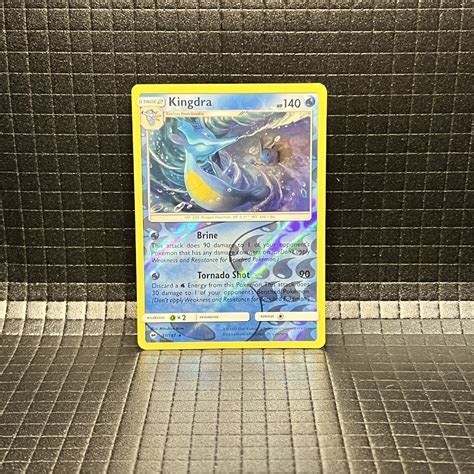 Kingdra Burning Shadows Reverse Holo Rare Pokemon Card Ebay