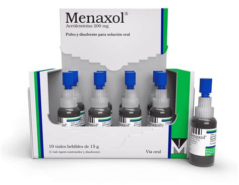 Menaxol Mg Vial Beb Ml Distribuidor De Menarini