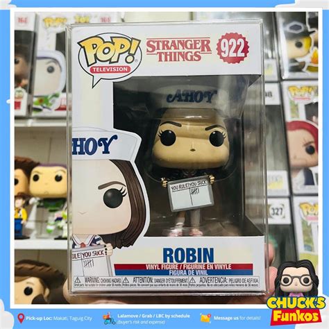 Stranger Things Alexei And Robin Funko Pops Hobbies And Toys Toys And Games