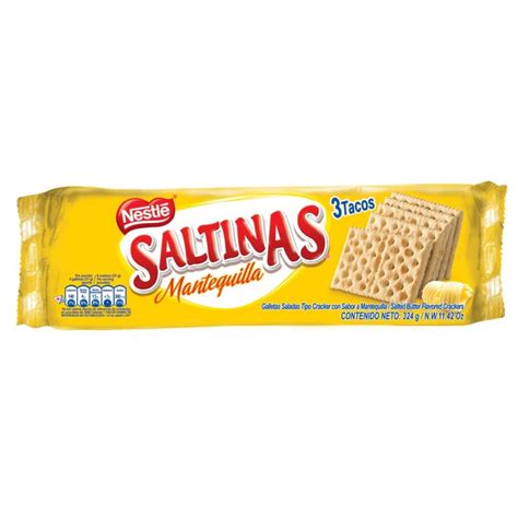 GALLETAS NESTLE SALTINAS MANTEQUILLA 324GRS