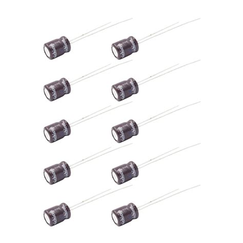 Buy Pcs Uf V Electrolytic Capacitor Nichicon Long Life