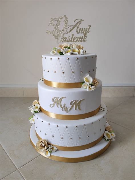 Torta Scenografica Nozze D Oro Torte Per Anniversario Di Matrimonio