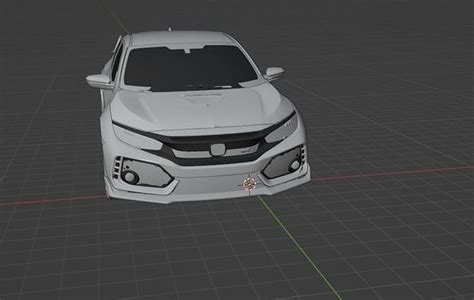 2020 Honda Civic R Type 3d Model Cgtrader