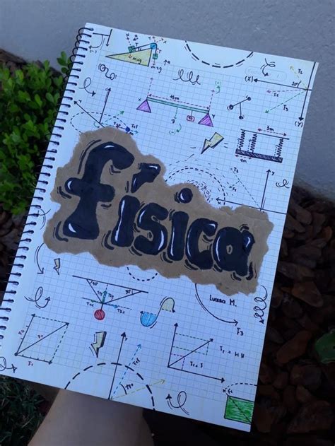 Portadas de física fáciles y bonitas dibujos ideas imágenes