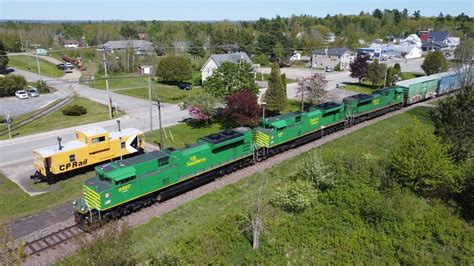 Awesome Aerial K View Manifest Stack Train Nbsr Passing Cp