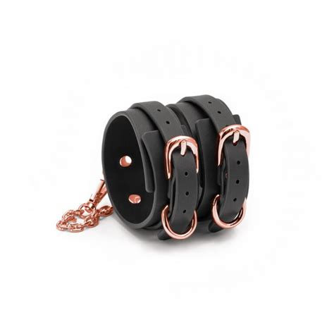 Bondage Couture Ankle Cuffs Black на ХИТ цена Dildo bg