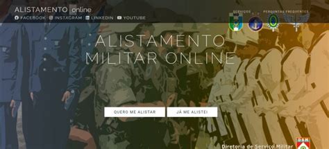 Alistamento Militar Deve Ser Feito At O Dia De Junho Deste Ano