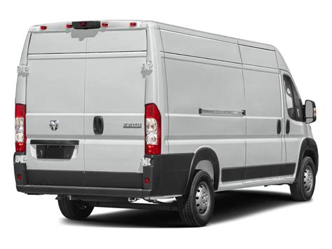 White Ram Promaster Cargo Van Tradesman High Roof Wb Ext