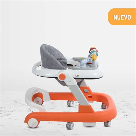 Andador Caminador Interactiva Para Beb S Funny Orange Cuzka