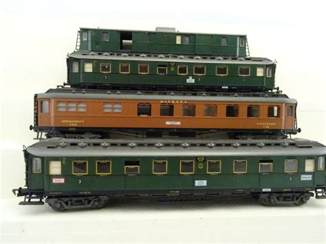 Fleischmann H0 5080 5081 5082 5083 Four D Train Coaches Catawiki